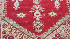 Antique Turkish Ghiordes Oushak Rug Runner - 3965674