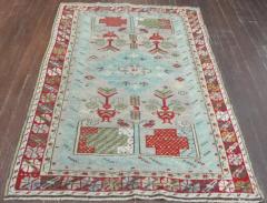 Antique Turkish Ghiordes Rug 35 x 65  - 3963423