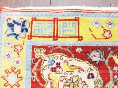 Antique Turkish Hereke Carpet 66 x 95 AS IS - 3961590