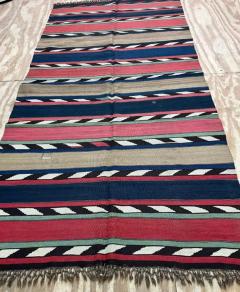 Antique Turkish Kilim Flat weave c 1900s AS IS - 3973628