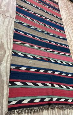 Antique Turkish Kilim Flat weave c 1900s AS IS - 3973645