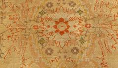 Antique Turkish Oushak Beige Botanic Rug - 2450363