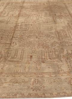 Antique Turkish Oushak Hand Knotted Wool Rug - 2451084