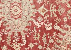Antique Turkish Oushak Rug 104 x 124  - 4048188