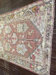 Antique Turkish Oushak Rug 4 x 53  - 3973972