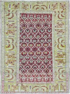 Antique Turkish Oushak Rug 4 x 54 Free Shipping - 4009572