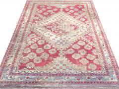 Antique Turkish Oushak Rug 88 x 119  - 4048510