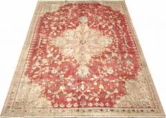 Antique Turkish Oushak Rug 91 x 129  - 4048729