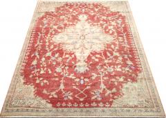 Antique Turkish Oushak Rug 91 x 129  - 4048730