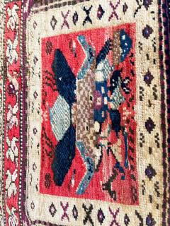 Antique Turkish Oushak Yastik Anatolian Rug Unusual - 3973617