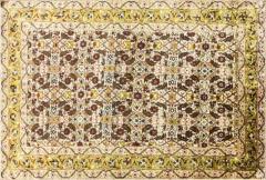 Antique Turkish Silk Rug - 3967280
