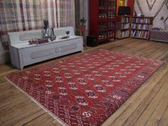 Antique Turkmen Main Carpet - 238718