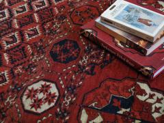 Antique Turkmen Main Carpet - 238721