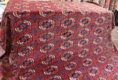 Antique Turkoman Tekke Main Carpet 76 x 107  - 3969231