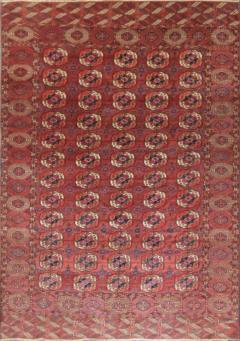 Antique Turkoman Tekke Main Carpet 76 x 107  - 4099382