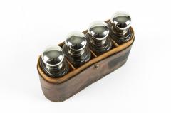 Antique Vanity Set Perfume Bottle Case - 555062