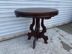 Antique Victorian Eastlake Walnut Side Table - 4290212