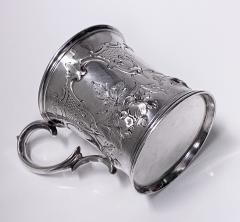 Antique Victorian Silver Mug London 1872 Edward Ker Reid - 2140193