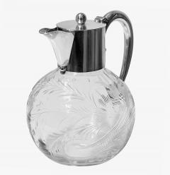 Antique Victorian Sterling Silver Claret Jug 1894 Henry Wigfull - 2864918