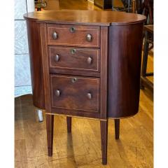 Antique Victorian Work Table With Lifting Top and 3 Drawers - 3253396