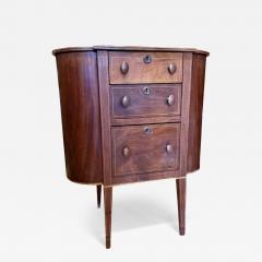 Antique Victorian Work Table With Lifting Top and 3 Drawers - 3254843