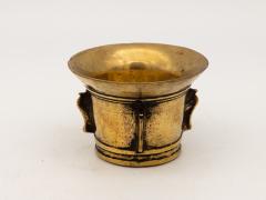 Antique Vintage Brass Mortar and Pestle - 2393852
