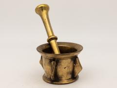 Antique Vintage Brass Mortar and Pestle - 2394040