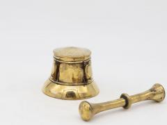 Antique Vintage Brass Mortar and Pestle - 3459600