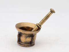 Antique Vintage Brass Mortar and Pestle - 3459602