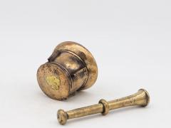 Antique Vintage Brass Mortar and Pestle - 3459609