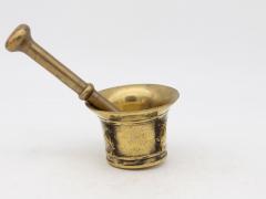 Antique Vintage Brass Mortar and Pestle - 3459611