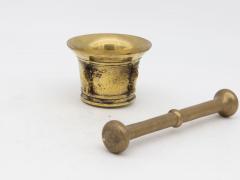 Antique Vintage Brass Mortar and Pestle - 3459613