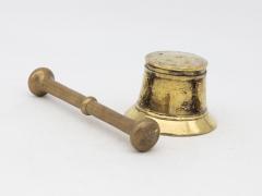Antique Vintage Brass Mortar and Pestle - 3459616