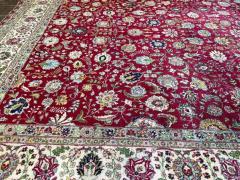 Antique Vintage Persian Tabriz Carpet 116 x 145 c 1940s - 3969756