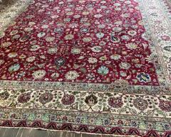 Antique Vintage Persian Tabriz Carpet 116 x 145 c 1940s - 3969759