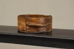 Antique Wabi Sabi Bowl or Centerpiece in Wood with Handle 19th Century - 4528677