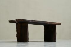 Antique Wabi Sabi Style Coffee or Side Table in Solid Wood - 4395099