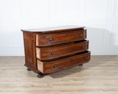 Antique Walnut Shapeless Chest Of Drawers Italy 17th Century - 4397027