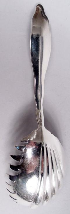 Antique Whiting Lily of the Valley Sterling Silver Macaroni Server - 3987104