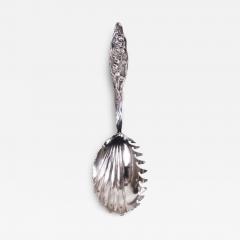 Antique Whiting Lily of the Valley Sterling Silver Macaroni Server - 3988565