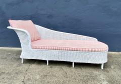 Antique Wicker Chaise Longue - 3057826