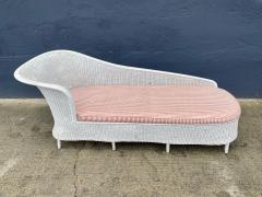 Antique Wicker Chaise Longue - 3057829