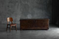 Antique Wooden Storage Chest France Late 18th Century - 4506350