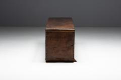 Antique Wooden Storage Chest France Late 18th Century - 4506403