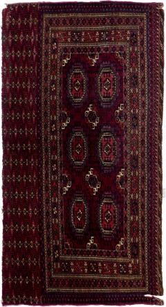 Antique Yamud Rug 26 x 50 - 4287804