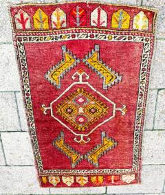 Antique Yastik Anatolian Rug The Stars - 3971662