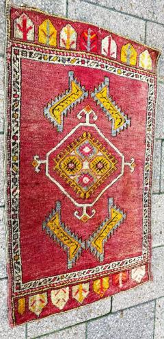 Antique Yastik Anatolian Rug The Stars - 3971667
