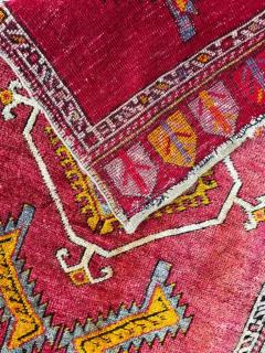 Antique Yastik Anatolian Rug The Stars - 3971668