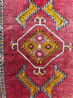 Antique Yastik Anatolian Rug The Stars - 3971713