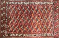 Antique Yomuth Carpet Turkoman as Is - 3969964